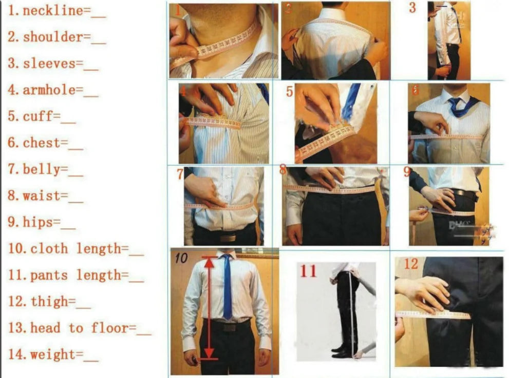 Men's 3-piece High Quality Formal Suit