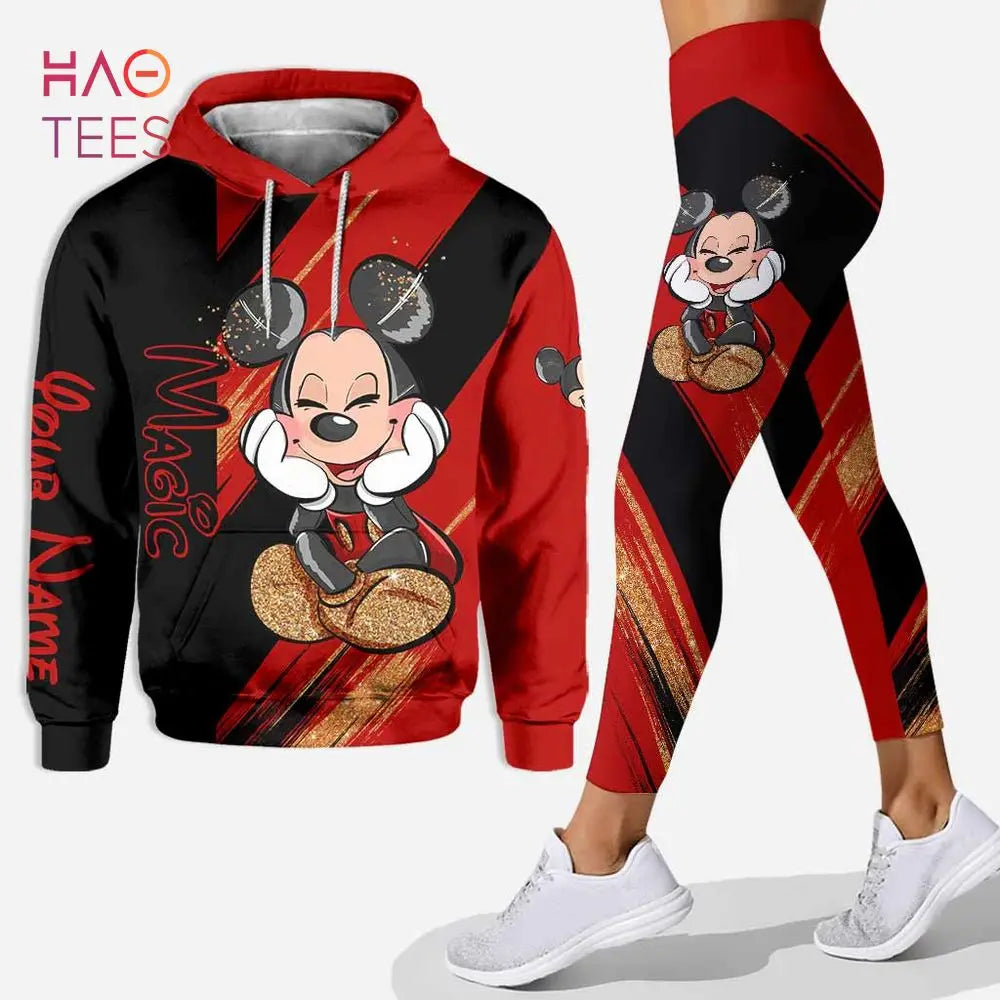 Mickey Mouse Hoodie and Leggings Sweat Pant Suit