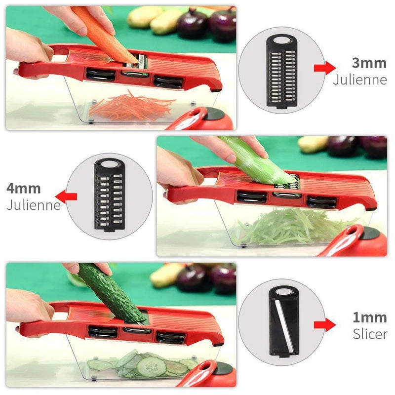 Vegetable Chopper Multi-functional Grater Cutter
