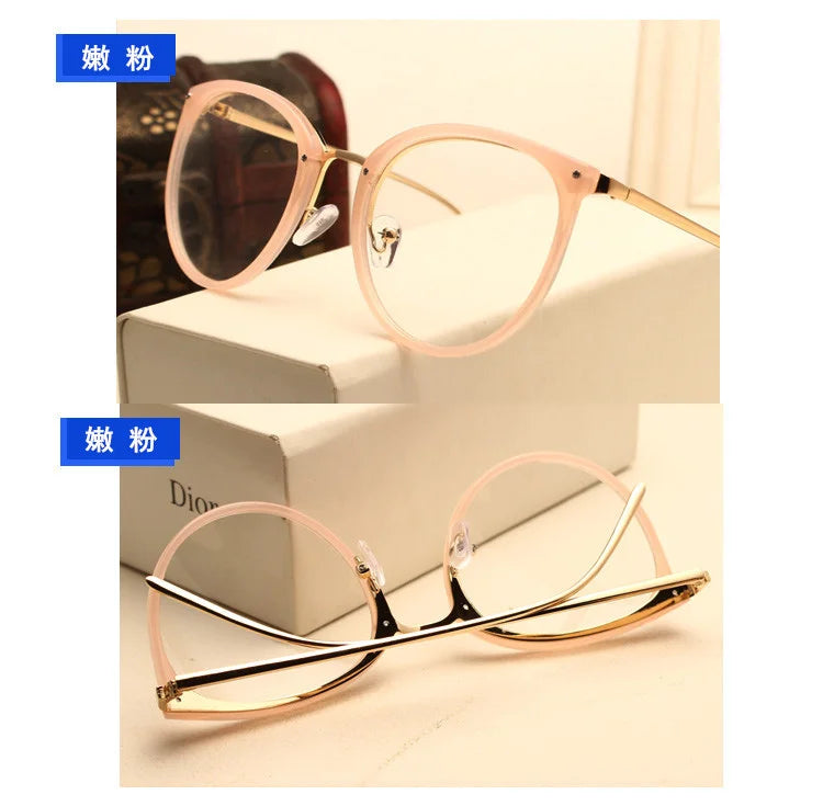 Transparent Eyeglasses Women Men Anti Blue Light Glasses Frames Female Male Computer Eyewear Clear Optical Myopia Frame