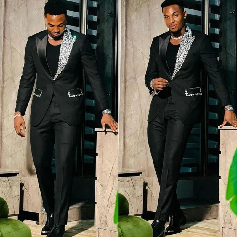 Black Slim Suit