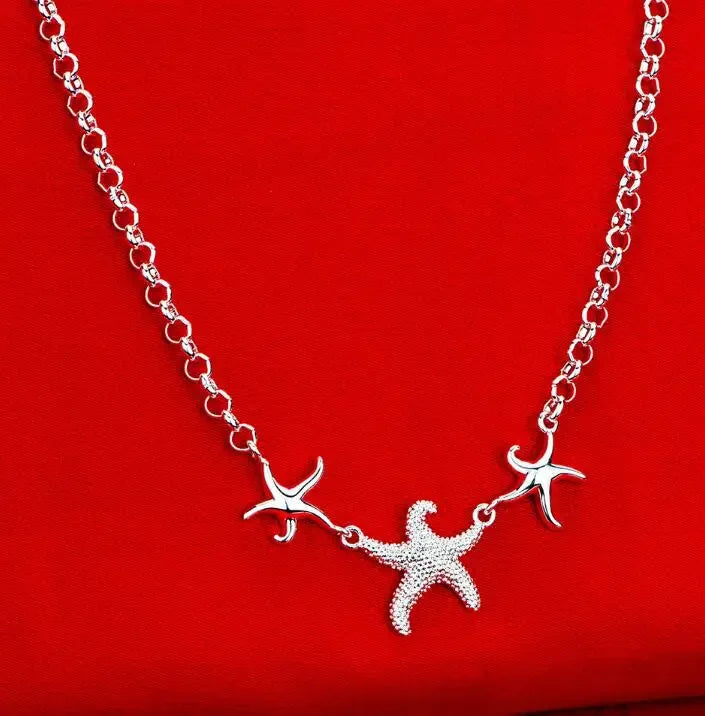 Fashion silver color jewelry elegant charms retro exquisite heart pendant necklace women