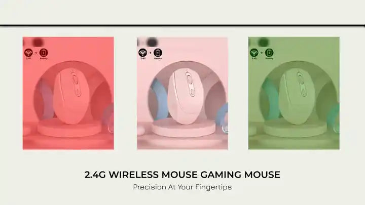 2.4G Wireless Mouse Gaming Mouse by@Outfy